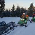 Gyimesek felfedezése motoros szánon