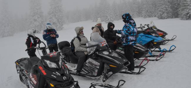 Motoros hószántúra a Madarasi Hargitán – Téli kaland Székelyföld szívében
