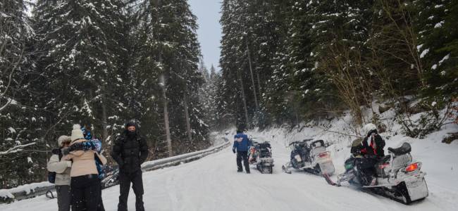 Motoros hószántúra a Madarasi Hargitán – Téli kaland Székelyföld szívében