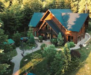 Rustic Wood Villa