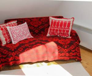 King Room - upstairs with a terrace overlooking the garden