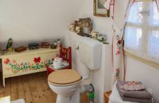 King Room - upstairs with a terrace overlooking the garden