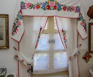 King Room - upstairs with a terrace overlooking the garden