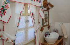 King Room - upstairs with a terrace overlooking the garden