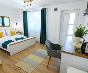Standard apartman saját fürdővel és konyhasarokkal
