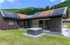 Villa – skandináv stílusú erdei pihenőház