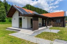 Villa – skandináv stílusú erdei pihenőház