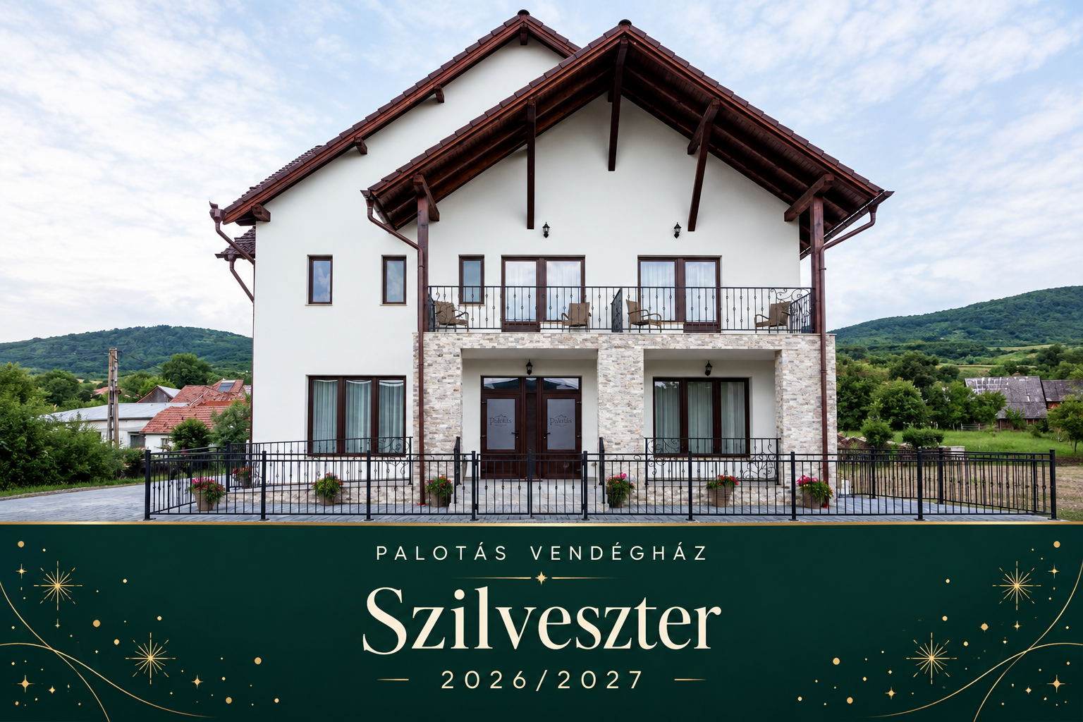 Szilveszter saját társasággal – Palotás Vendégház, Sóvidék